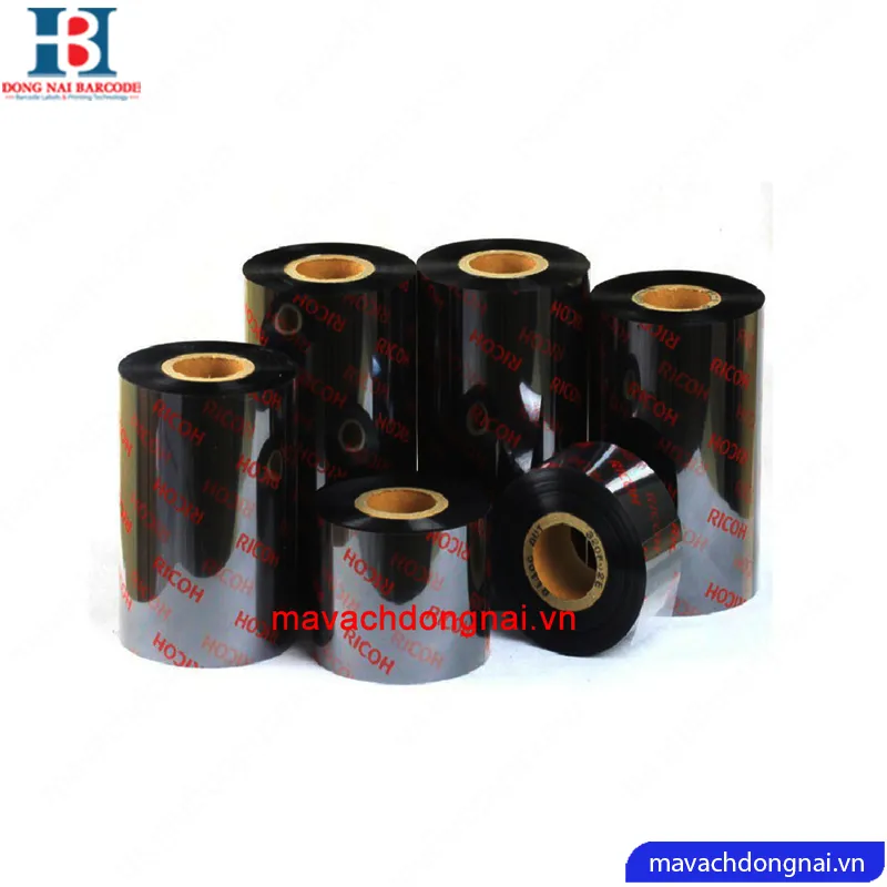 Sản phẩm muc in ma vach resin ricoh — Công Ty TNHH Mã Vạch Đồng Nai — MST 3603409983