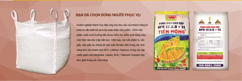 Sản phẩm 5750709838313360 — Bao Bì Mạnh Duy - Công Ty TNHH Bao Bì Mạnh Duy — MST 3603430343