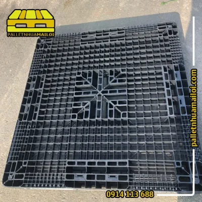 Sản phẩm pallet nhua 1100x1100x120 hai mat 1 400x400 — Pallet Nhựa Mai Lợi - Công Ty TNHH Sản Xuất Thương Mại Dịch Vụ Mai Lợi — MST 3603438751