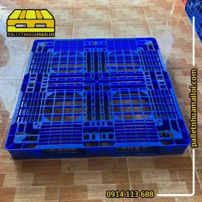 Sản phẩm pallet nhua 1100x1100x125 1 400x400 — Pallet Nhựa Mai Lợi - Công Ty TNHH Sản Xuất Thương Mại Dịch Vụ Mai Lợi — MST 3603438751