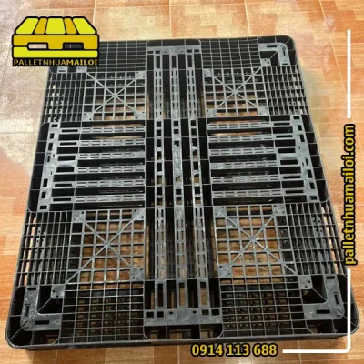 Sản phẩm pallet nhua 1100x1300x130 1 400x400 — Pallet Nhựa Mai Lợi - Công Ty TNHH Sản Xuất Thương Mại Dịch Vụ Mai Lợi — MST 3603438751