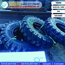 Sản phẩm 1000 20 14pr 705 tiron 2 5038 — Lốp, Vỏ Xe Lâm Vy Phát - Công Ty TNHH Lâm Vy Phát — MST 3603440567