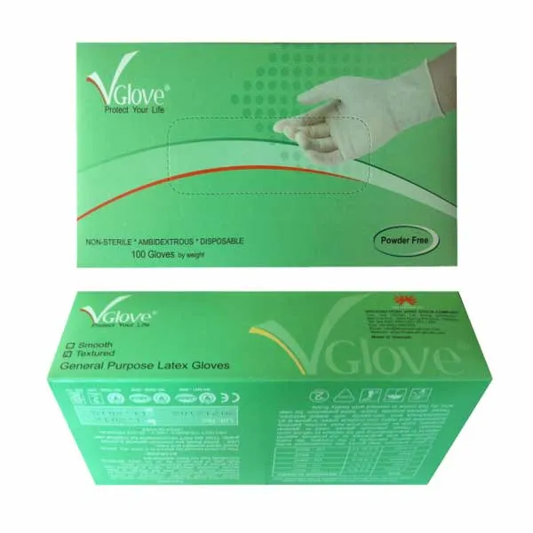 Sản phẩm gang tay y te khong bot vglove size L — Công Ty TNHH Huy Hoàn Trang — MST 3603440687