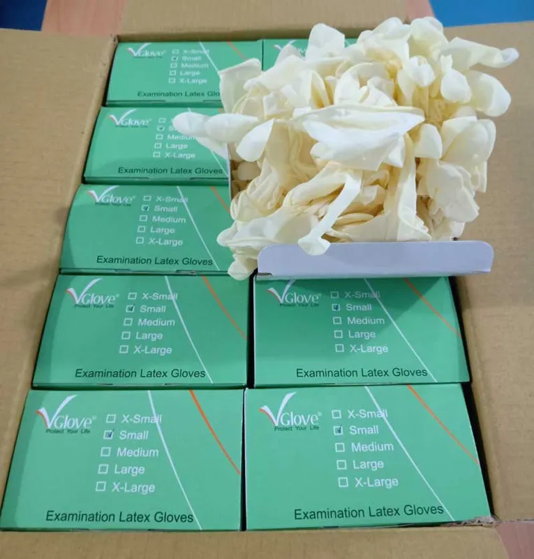 Sản phẩm gang tay y te latex khong bot vglove 5 — Công Ty TNHH Huy Hoàn Trang — MST 3603440687