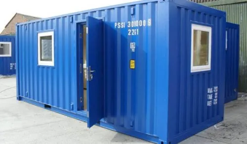 Sản phẩm container van phong 20 feet xanh duong 4 — Công Ty TNHH Container Toàn Phát — MST 3603442363