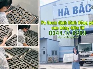Sản phẩm Pe foam dinh hinh dong goi hang dien tu 14 326x245 — Công Ty TNHH Cách Nhiệt Hà Bắc — MST 3603451953
