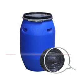 Sản phẩm thùng phuy nhựa 120 lít đai sắt 1 250x250 — Công Ty TNHH Nhựa Việt Tiến — MST 3603457232
