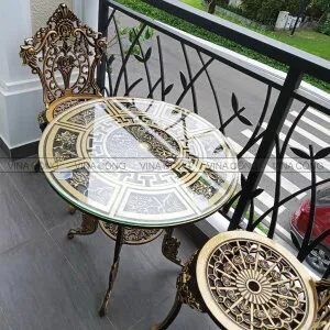 Sản phẩm ban ghe hop kim nhom bgh10 — Công Ty Trách Nhiệm Hữu Hạn Đúc Hợp Kim Nhôm Vi Na Cổng — MST 3603473717