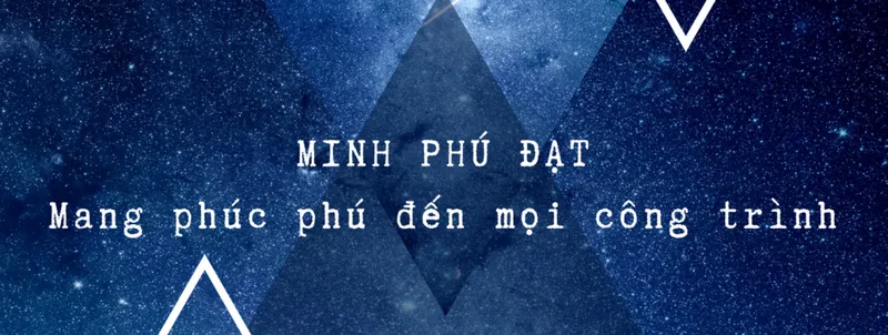 Sản phẩm xanh duong ngoi sao khong gian hinh tam giac anh buu thiep 1 66110 — Cơ Khí Minh Phú Đạt - Công Ty TNHH MTV Cơ Khí Minh Phú Đạt — MST 3603479853