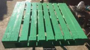 Sản phẩm pallet go 1100x1100x150mm son xanh_300x300 — Công Ty TNHH Palet Gỗ Vương Minh — MST 3603514089