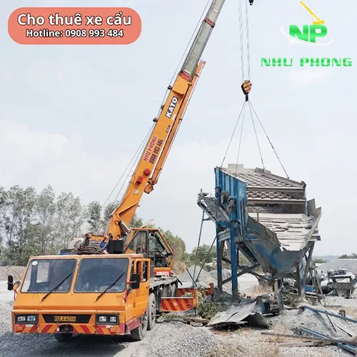 Sản phẩm Cho thue xe cau cong trinh — Cho Thuê Xe Cẩu Kato - Công Ty TNHH Xe Cẩu Như Phong — MST 3603531895