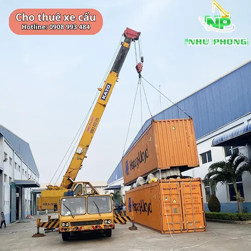 Sản phẩm Cho thue xe cau hang hoa — Cho Thuê Xe Cẩu Kato - Công Ty TNHH Xe Cẩu Như Phong — MST 3603531895