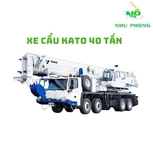 Sản phẩm Cho thue xe cau KATO 40 tan — Cho Thuê Xe Cẩu Kato - Công Ty TNHH Xe Cẩu Như Phong — MST 3603531895