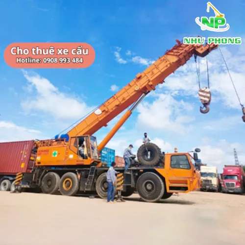 Sản phẩm Dich vu cho thue xe cau — Cho Thuê Xe Cẩu Kato - Công Ty TNHH Xe Cẩu Như Phong — MST 3603531895