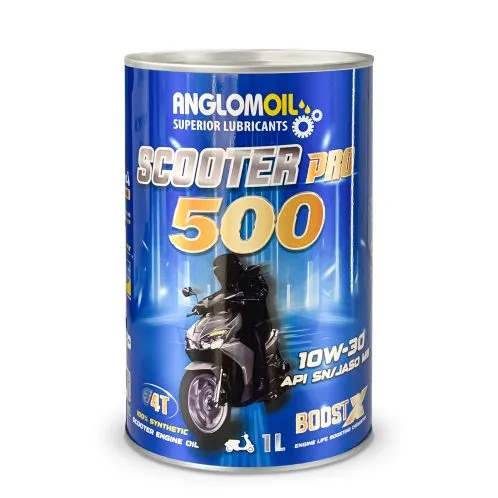 Sản phẩm 11 ScooterPRO 500 10 30 1L 498x498 — Dầu Nhờn ANGLOMOIL - Công Ty TNHH ANGLOMOIL VIệt Nam — MST 3603564749
