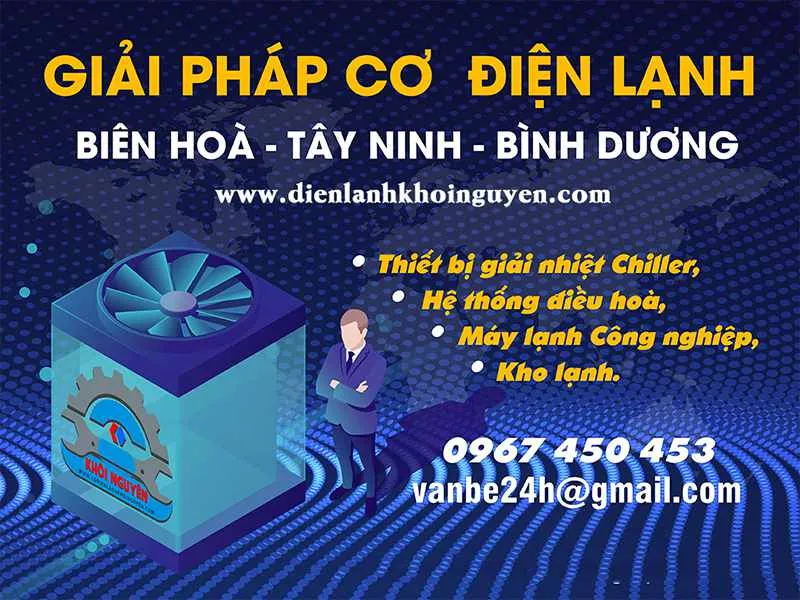 Logo Công Ty TNHH Thương Mại Dịch Vụ Cơ Điện Lạnh Khôi Nguyên