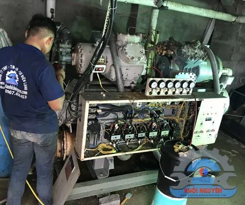 Sản phẩm sua may chiller bien hoa 3 — Công Ty TNHH Thương Mại Dịch Vụ Cơ Điện Lạnh Khôi Nguyên — MST 3603584015
