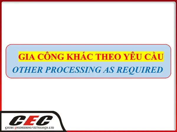 Sản phẩm yc5 — Chubu Engineering Việt Nam - Công Ty TNHH Chubu Engineering Việt Nam — MST 3603629361