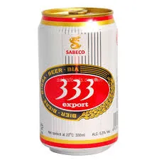 Sản phẩm 893135629_bia 333 — Nước Đá IHAWA - Công Ty CP IHAWA — MST 3603640076