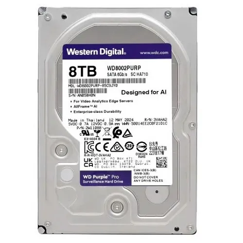 Sản phẩm c ng l p trong western digital 8tb 35 sata3 mau tim purple pro wd8002purp — Công Ty TNHH Thiết Bị Công Nghệ 360 — MST 3603643623