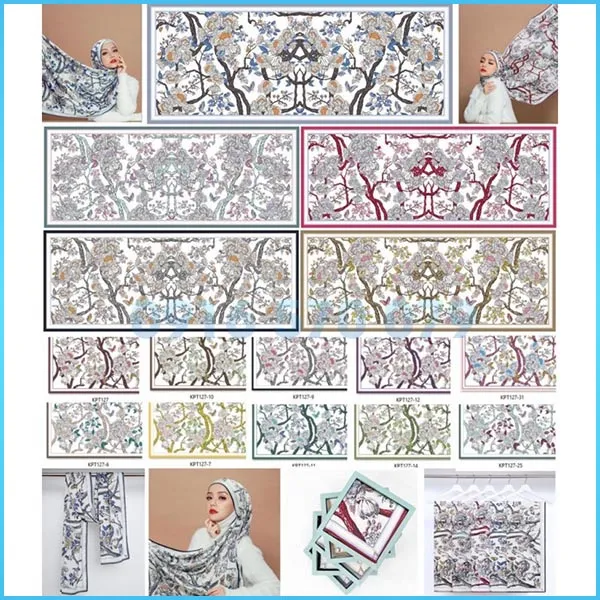 Sản phẩm printed shawl 02 — Cắt Laser Hùng Việt Phát - Công Ty TNHH Laser May Thêu Hùng Việt Phát — MST 3603644271