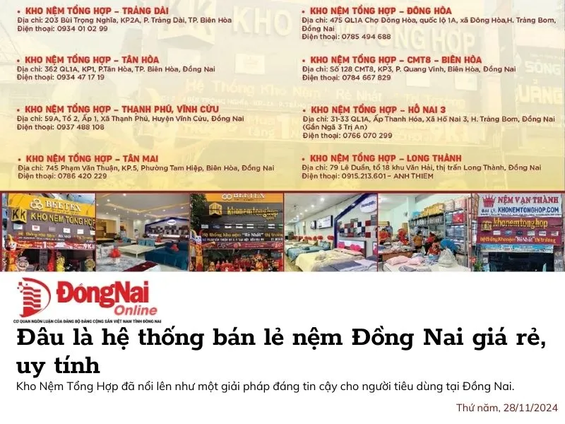 Sản phẩm he thong ban le nem Dong Nai gia re uy tin — Công Ty Cổ Phần Đầu Tư Và Phát Triển Kinh Doanh Hoàng Phát — MST 3603658186