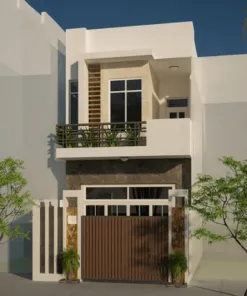 Sản phẩm thiet ke nha 2 tang dep20 247x296 — Xây Dựng Việt Tín - Công Ty TNHH Xây Dựng Dịch Vụ Việt Tín — MST 3603710069