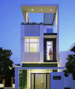 Sản phẩm thiet ke nha 2 tang dep21 247x296 — Xây Dựng Việt Tín - Công Ty TNHH Xây Dựng Dịch Vụ Việt Tín — MST 3603710069