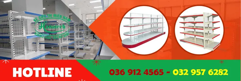 Sản phẩm ke sieu thi hanatech 1 — Công Ty TNHH Hanatech Việt Nam — MST 3603830221