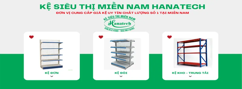 Sản phẩm gia ke sieu thi mien nam hanatech — Công Ty TNHH Hanatech Việt Nam — MST 3603830221