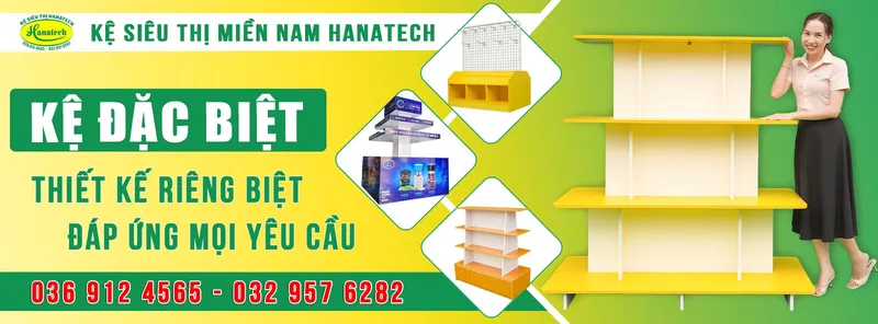 Sản phẩm ke sieu thi mien nam hanatech 2 — Công Ty TNHH Hanatech Việt Nam — MST 3603830221