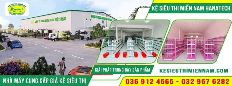 Sản phẩm ke sieu thi mien nam hanatech 3 — Công Ty TNHH Hanatech Việt Nam — MST 3603830221