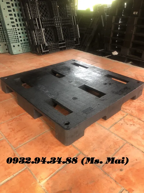 Sản phẩm pallet nhua cu 1100x1100x138mm (2)106666653451 — Công Ty TNHH Sản Xuất Thương Mại Dịch Vụ Mai Phát — MST 3603840276