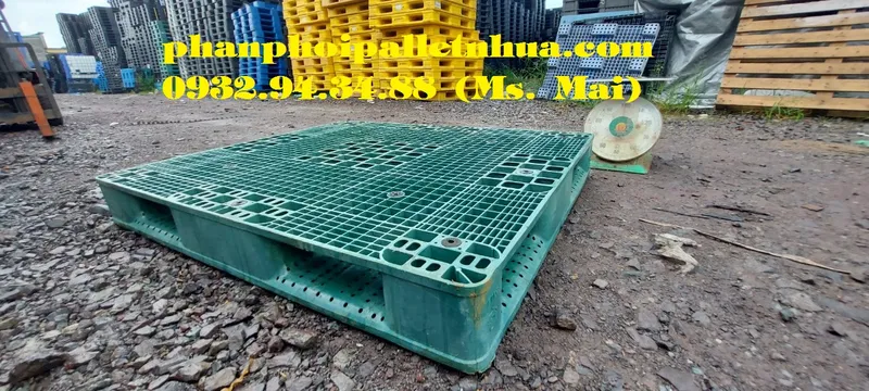 Sản phẩm pallet nhua cu 1100x1300x150mm hai mat (2)936188549449 — Công Ty TNHH Sản Xuất Thương Mại Dịch Vụ Mai Phát — MST 3603840276