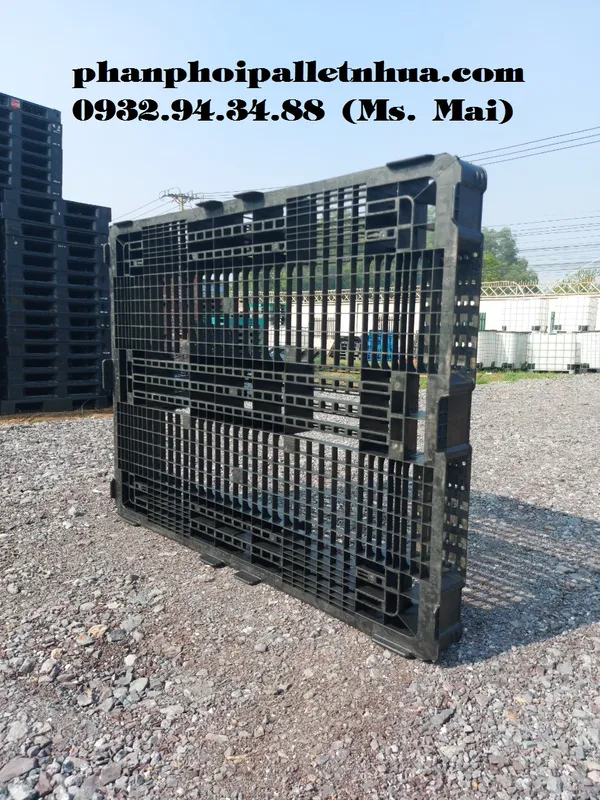 Sản phẩm pallet nhua cu 1100x1400x100mm hai mat (3)308068737017 — Công Ty TNHH Sản Xuất Thương Mại Dịch Vụ Mai Phát — MST 3603840276