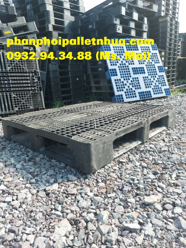 Sản phẩm pallet nhua cu 1200x1000x160mm (1)101576505497 — Công Ty TNHH Sản Xuất Thương Mại Dịch Vụ Mai Phát — MST 3603840276