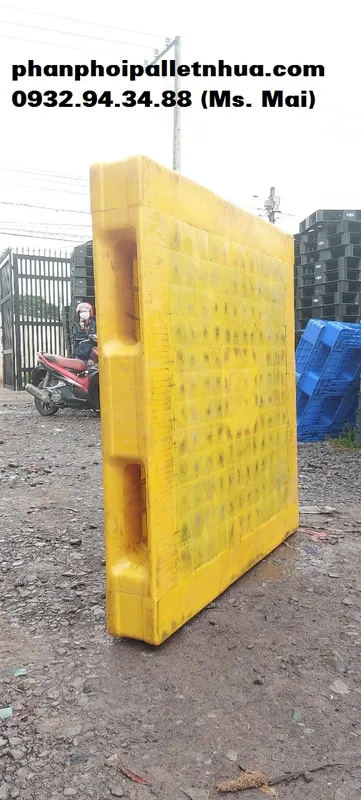 Sản phẩm pallet nhua cu 1200x1200x150mm (2)986616699585 — Công Ty TNHH Sản Xuất Thương Mại Dịch Vụ Mai Phát — MST 3603840276