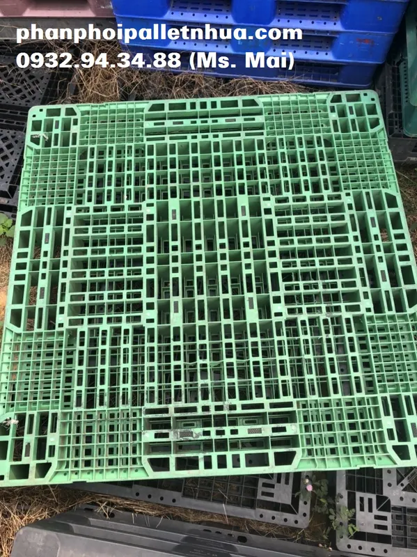 Sản phẩm pallet nhua cu 1500x1500x150mm (1)353863253742 — Công Ty TNHH Sản Xuất Thương Mại Dịch Vụ Mai Phát — MST 3603840276