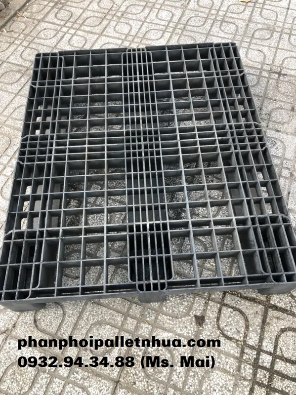 Sản phẩm pallet nhua cu 800x1200x150mm mau den (2)864989579993 — Công Ty TNHH Sản Xuất Thương Mại Dịch Vụ Mai Phát — MST 3603840276