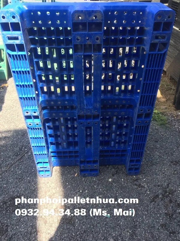 Sản phẩm pallet nhua cu long thanh 800x1200x180mm (3)066891299282 — Công Ty TNHH Sản Xuất Thương Mại Dịch Vụ Mai Phát — MST 3603840276