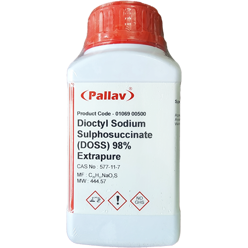 Sản phẩm Dioctyl sodium sulphosuccinate doss 98 extrapure pallav chai 500g — Hóa Chất Himitech - Công Ty TNHH Xuất Nhập Khẩu Công Nghệ Himitech — MST 3603849374