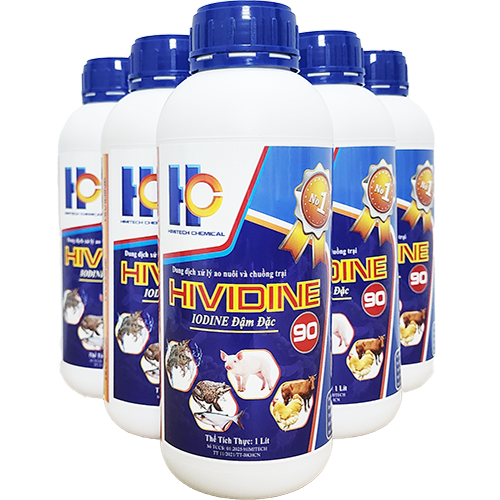 Sản phẩm HIVIDINE 90 2 — Hóa Chất Himitech - Công Ty TNHH Xuất Nhập Khẩu Công Nghệ Himitech — MST 3603849374