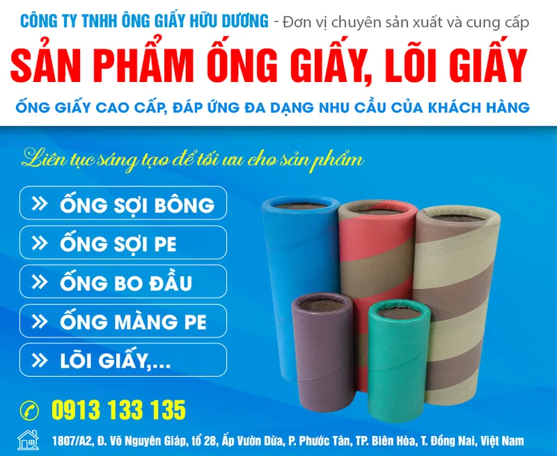 Sản phẩm anhgioithieuq1 — ống Giấy Hữu Dương - Công Ty TNHH ống Giấy Hữu Dương — MST 3603888648