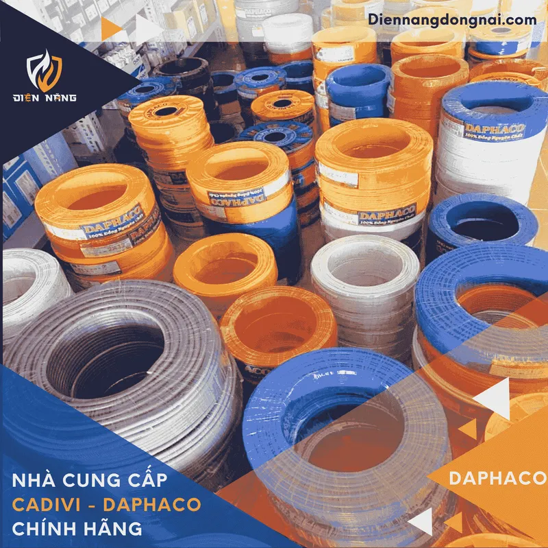 Sản phẩm day dien cap dien cadivi daphaco thang long 5518 — Công Ty TNHH Thương Mại Dịch Vụ Kỹ Thuật Điện Năng — MST 3603889200