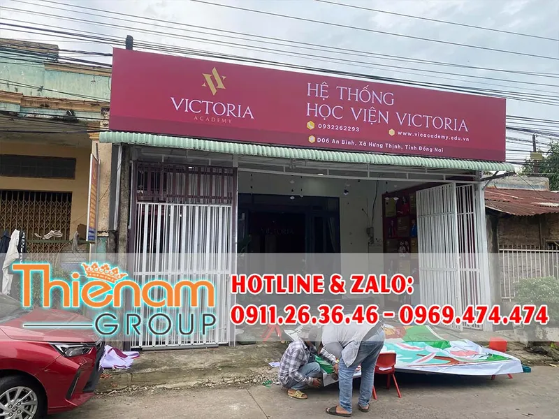 Sản phẩm lam bang hieu cua hang dep gia re tai phuong long hung dong nai — Công Ty TNHH Mỹ Thuật Thiên Nam Group — MST 3603933058