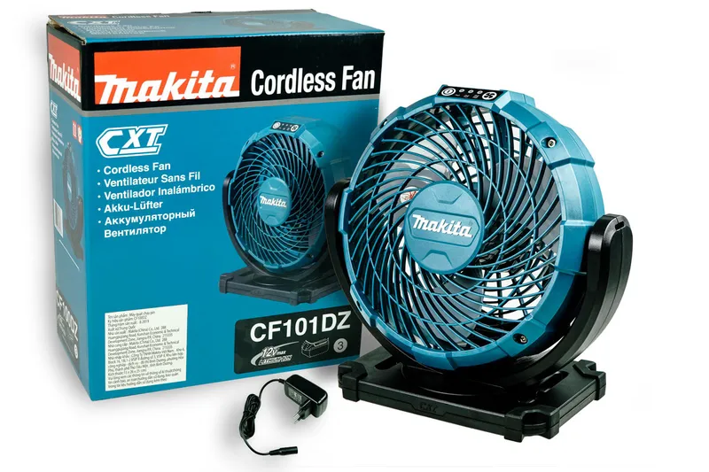Sản phẩm Quat dung pin MAKITA CF101DZ — Thiết Bị Công Nghiệp TLB - Công Ty TNHH Thiết Bị Công Nghiệp TLB — MST 3603944116