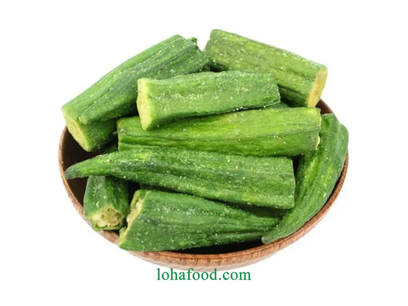 Sản phẩm dried okra — Hoa Quả Sấy Loha Food - Công Ty TNHH Sản Xuất Xuất Nhập Khẩu Long Hưng — MST 3603950053