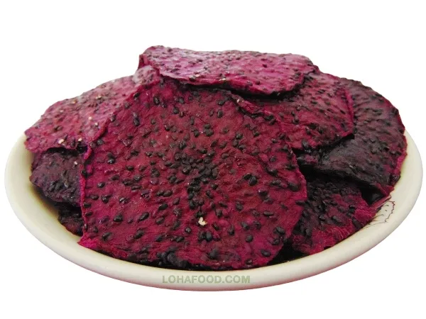 Sản phẩm dried red dragon fruit — Hoa Quả Sấy Loha Food - Công Ty TNHH Sản Xuất Xuất Nhập Khẩu Long Hưng — MST 3603950053