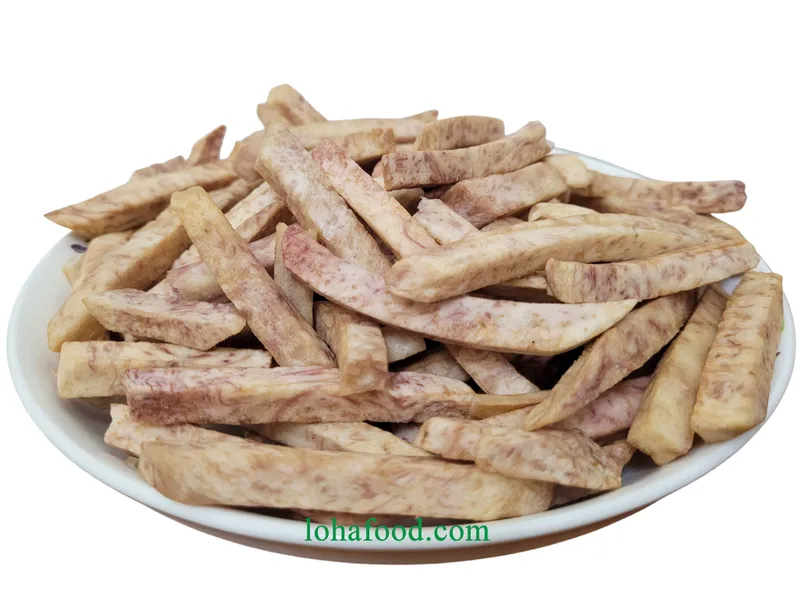 Sản phẩm dried taro — Hoa Quả Sấy Loha Food - Công Ty TNHH Sản Xuất Xuất Nhập Khẩu Long Hưng — MST 3603950053