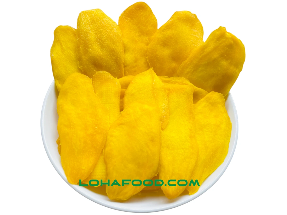 Sản phẩm Natural_Dried_Mango_Loha_Food — Hoa Quả Sấy Loha Food - Công Ty TNHH Sản Xuất Xuất Nhập Khẩu Long Hưng — MST 3603950053